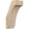 Ekena Millwork 6"W x 8"D x 16"H Imperial Rough Sawn Knee Brace, Douglas Fir BRC06X08X16IMP00RDF - alternate 1